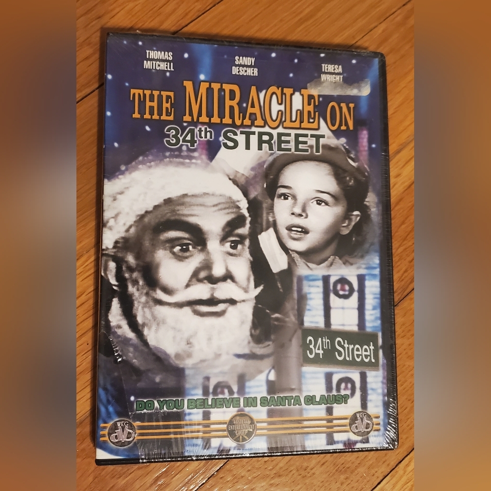 The Miracle on 34th Street DVD